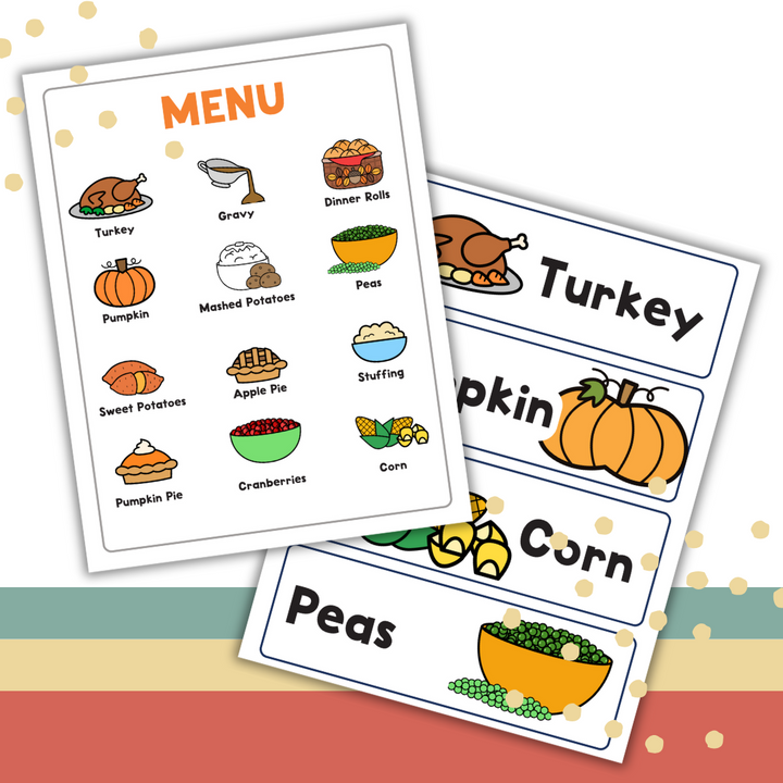 Thanksgiving Imagination Play Pack