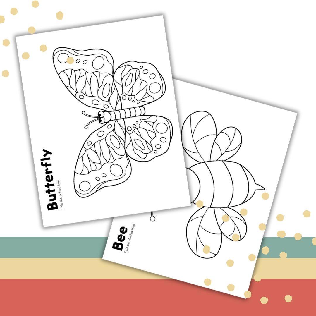 3D Bugs Paper Craft Activity Kit
