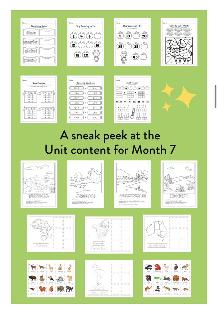 First Grade Curriculum