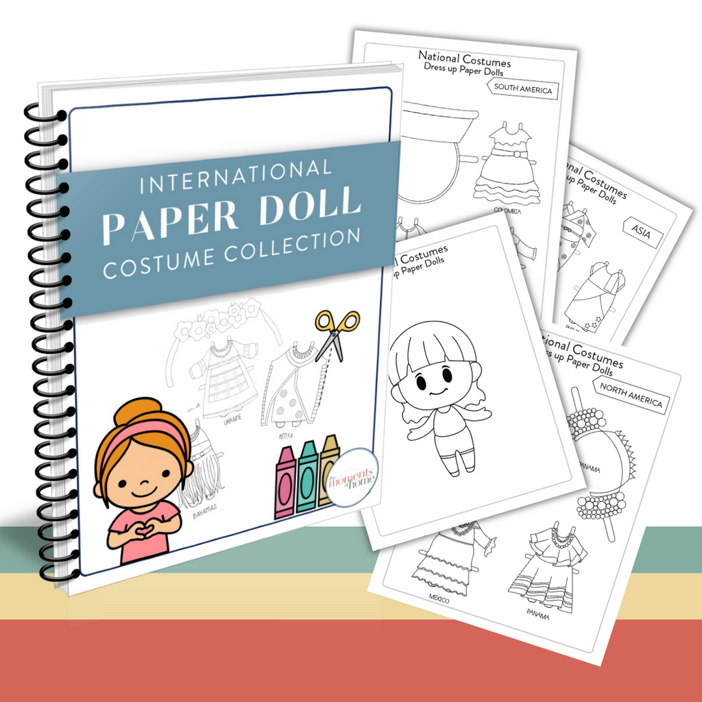 International store paper dolls