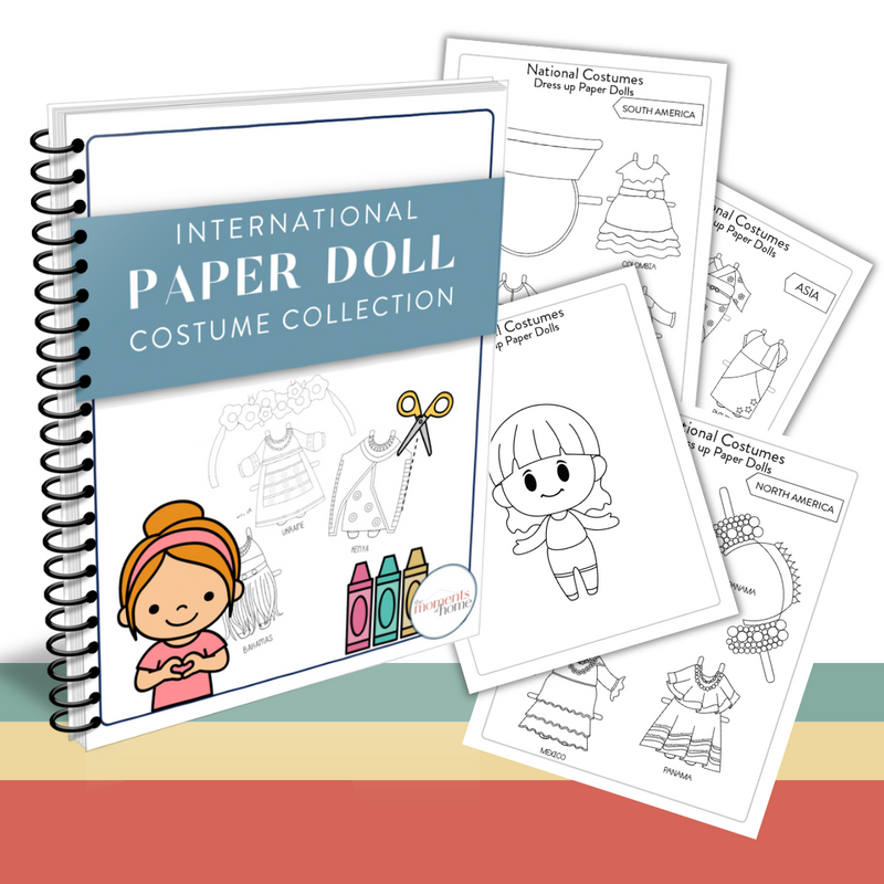 International hotsell paper dolls