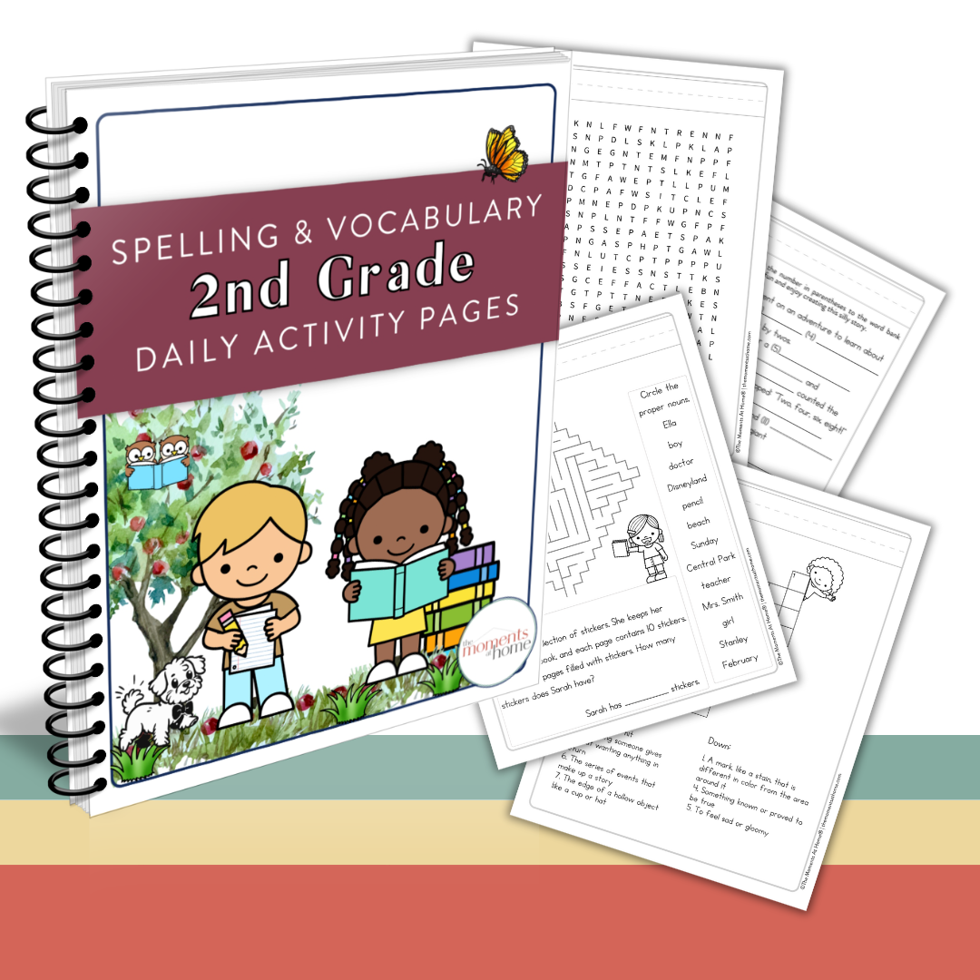 Spelling & Vocabulary for 2nd Grade