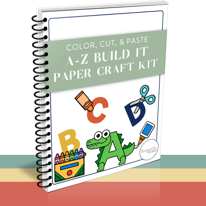 A-Z Color, Cut, and Paste Craft Kit