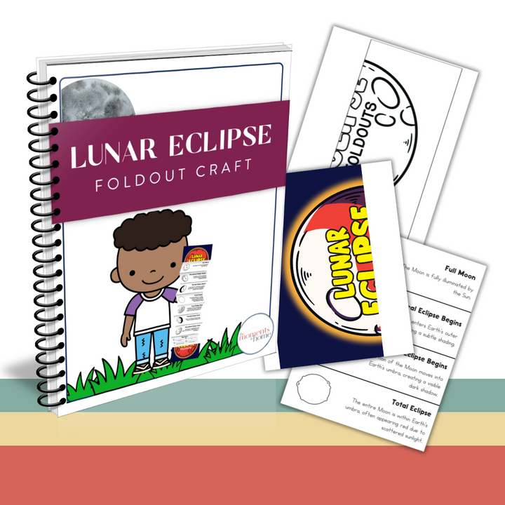 Lunar Eclipse Fold Out Craft