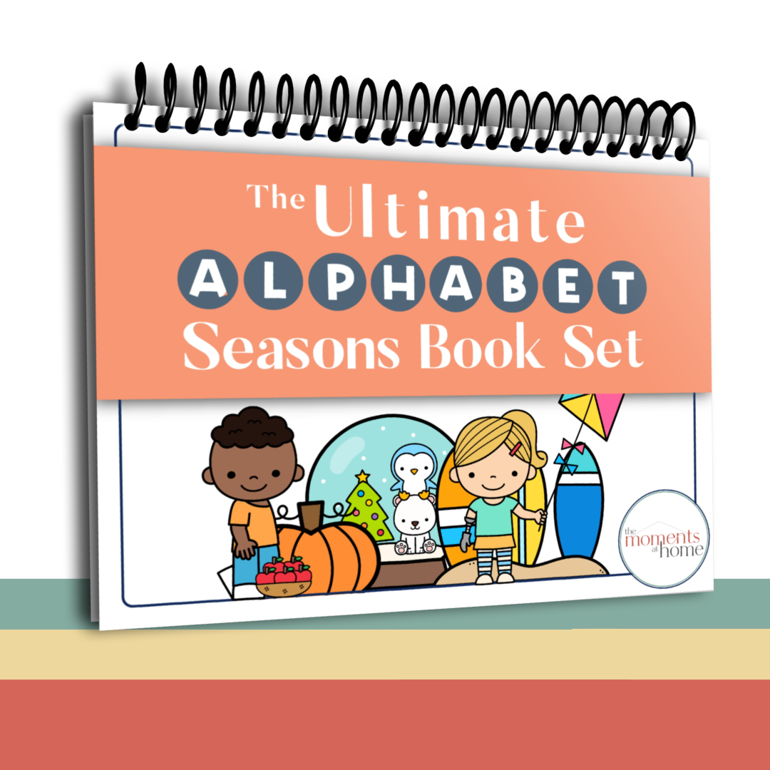 Ultimate Alphabet Seasons Write & Color Book Bundle – The Moments At Home