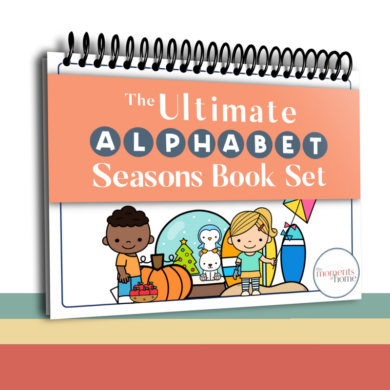 Ultimate Alphabet Seasons Write & Color Book Bundle