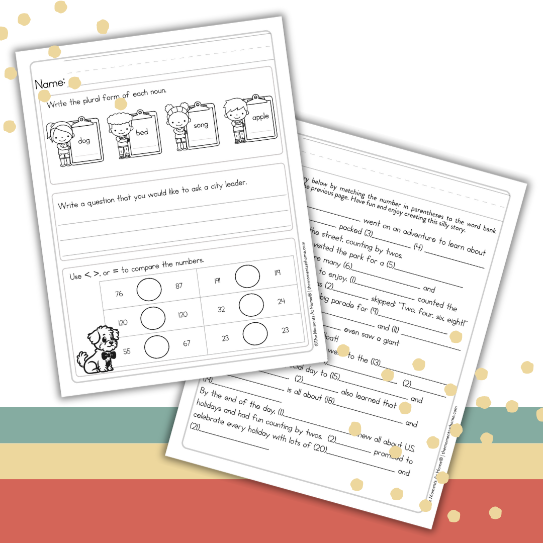 Spelling & Vocabulary for 2nd Grade