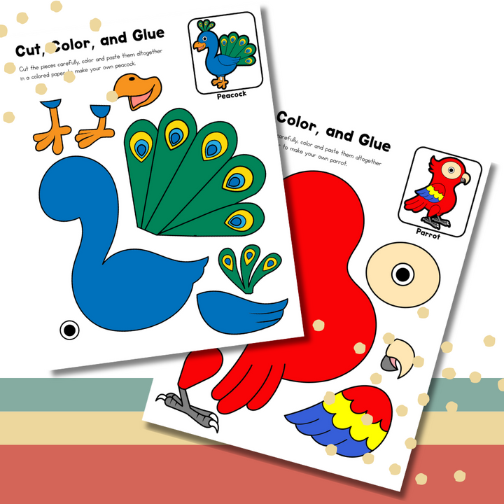 Birds Paper Craft Activity Kit