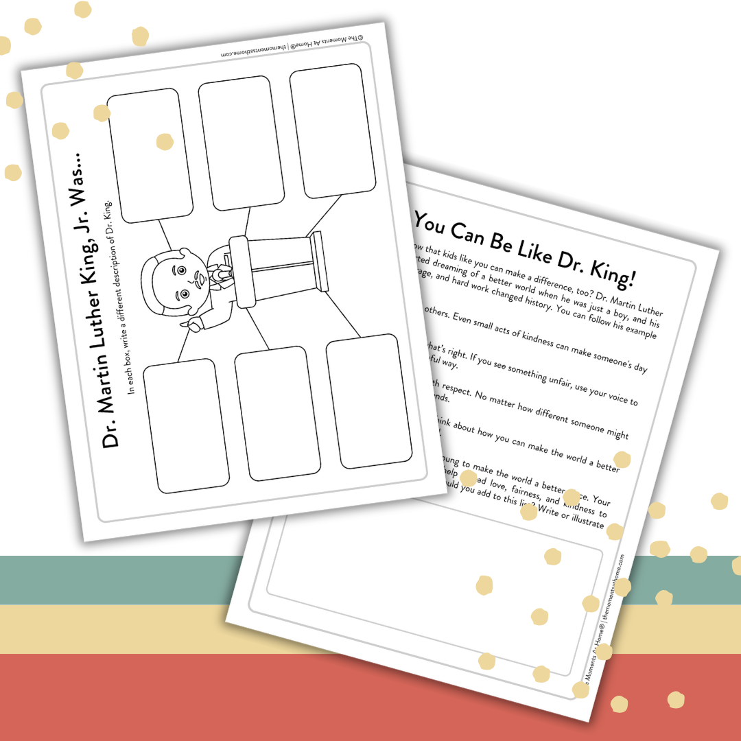 Dr. Martin Luther King, Jr. Facts & Activities Pack