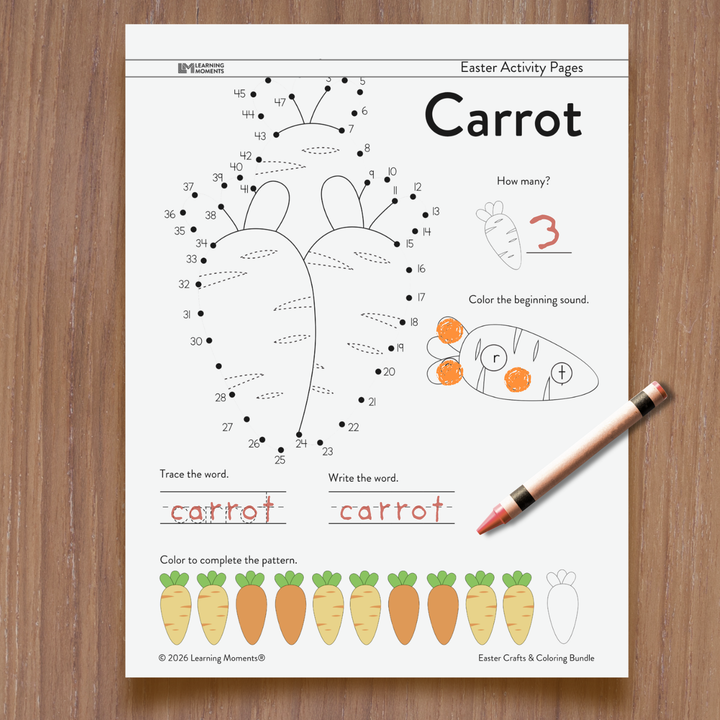 Easter Crafts and Coloring Bundle