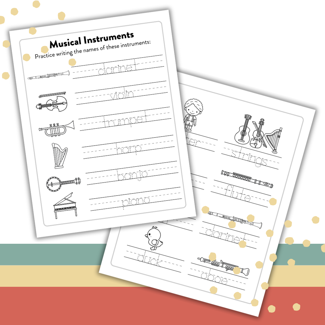 Music Printables & Activities