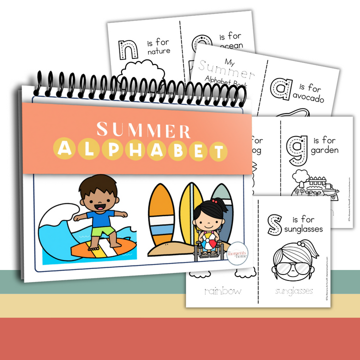 Ultimate Alphabet Seasons Write & Color Book Bundle