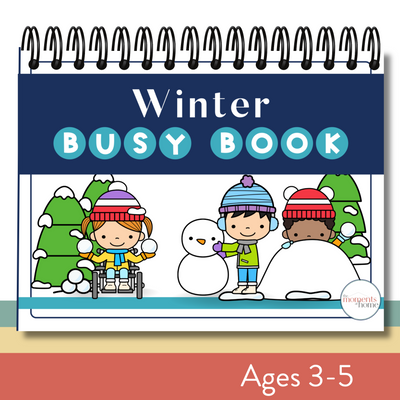 Winter Busy Book