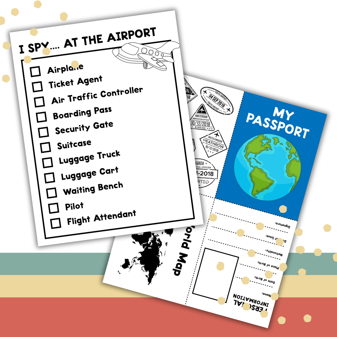 Airport Attendant Imagination Play Pack