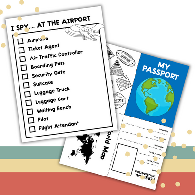 Airport Attendant Imagination Play Pack