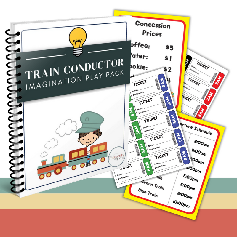 Train Conductor Imagination Play Pack