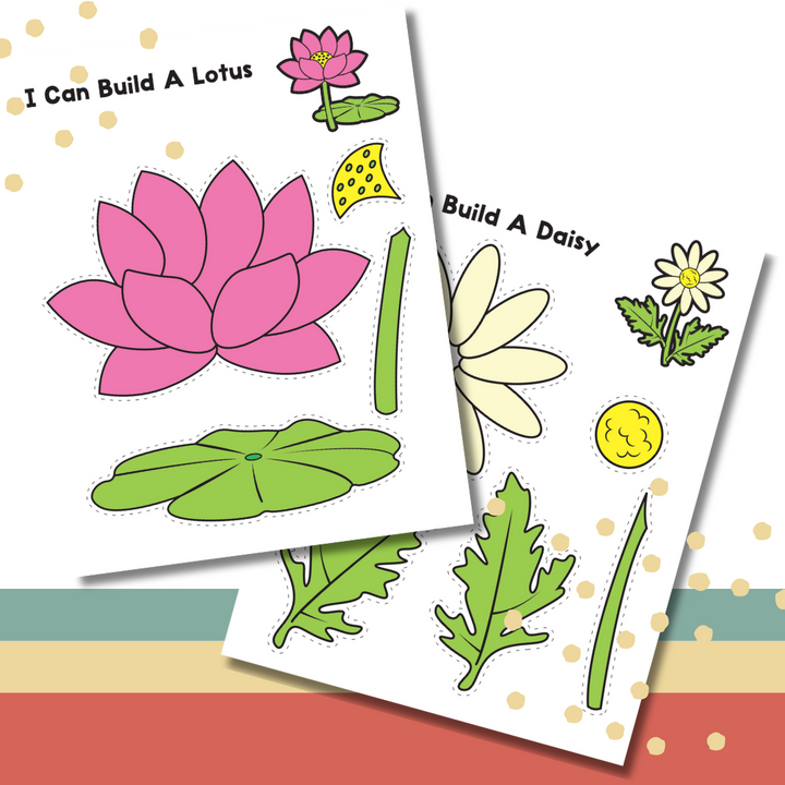 Flower Paper Craft Activity Kit