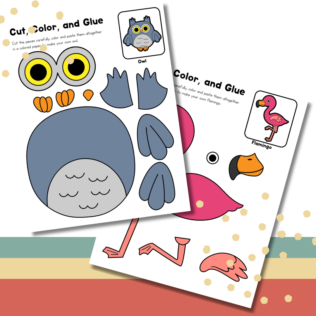 Birds Paper Craft Activity Kit