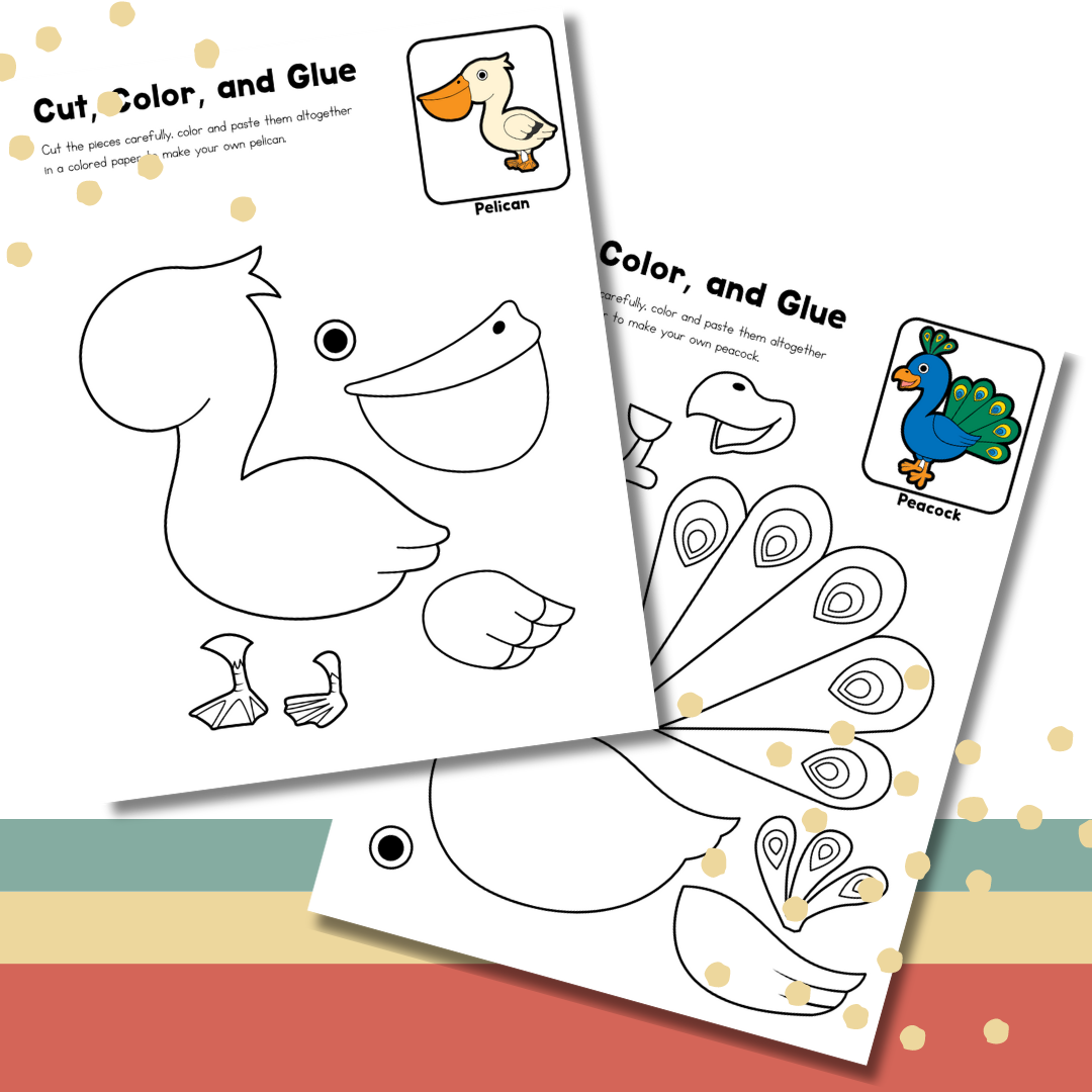 Birds Paper Craft Activity Kit