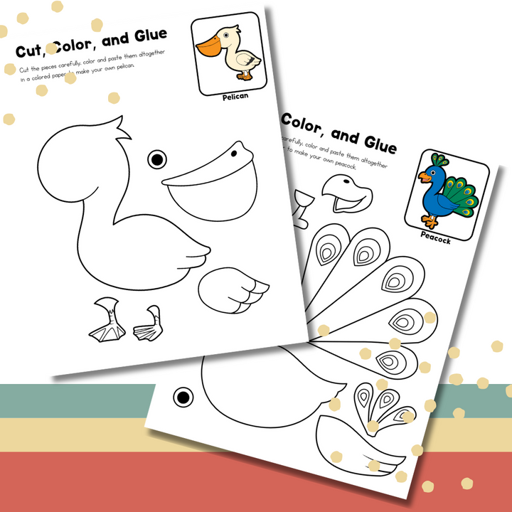 Birds Paper Craft Activity Kit