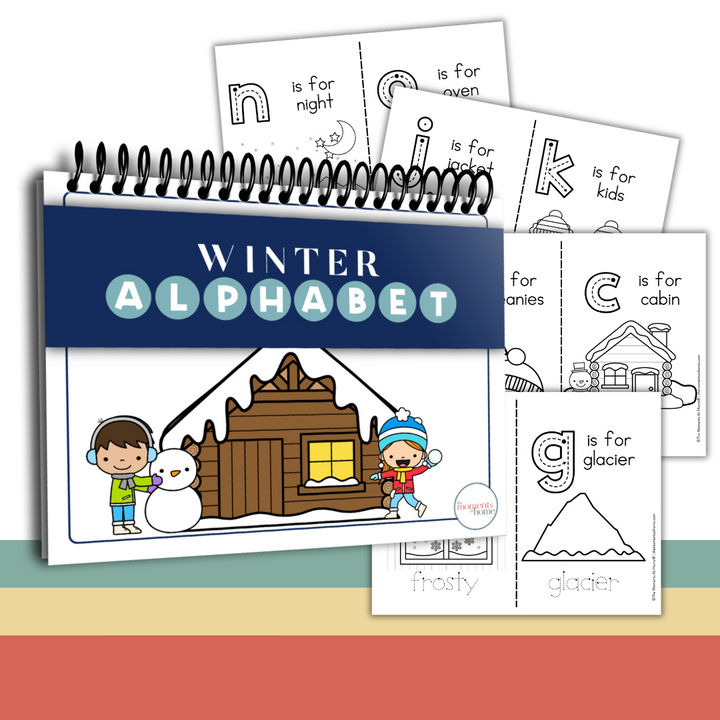 Ultimate Alphabet Seasons Write & Color Book Bundle