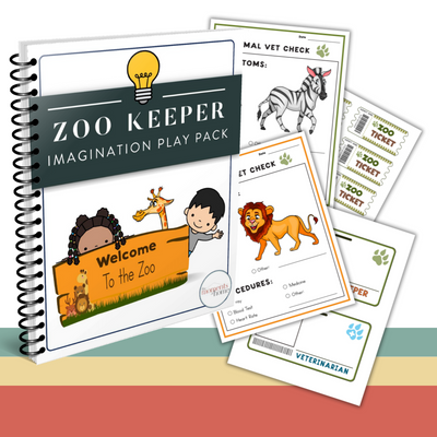 Zoo Keeper Imagination Play Pack