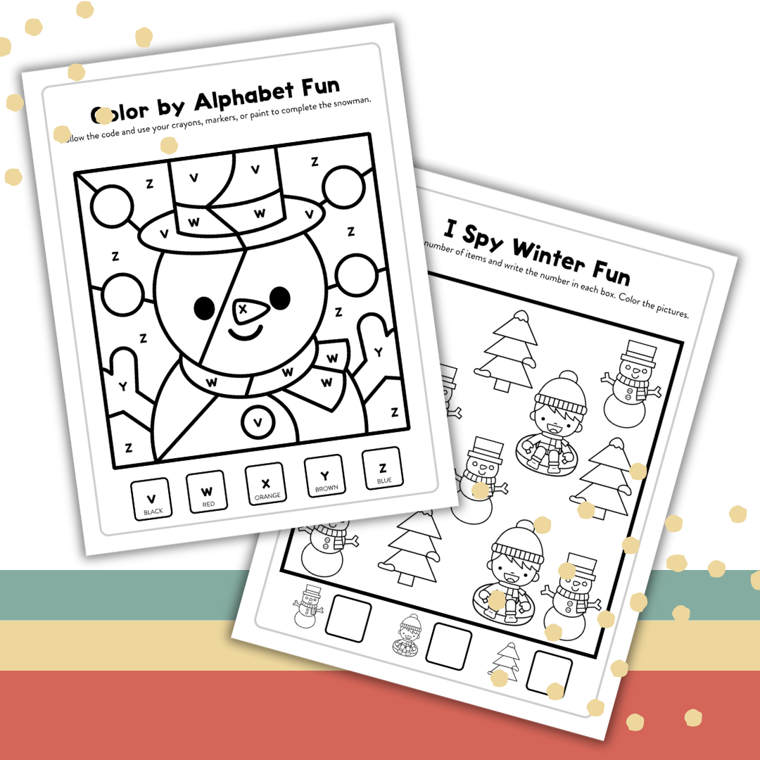 Seasonal Bundle of Fun (for 2-5 year olds)