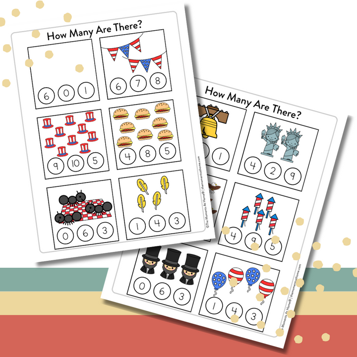 Fourth of July Activity Fun Bundle