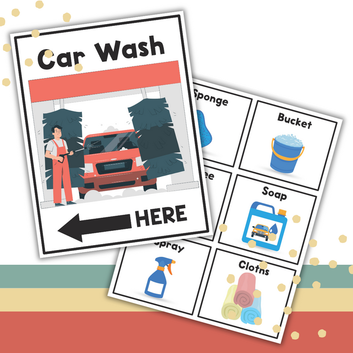 Car Wash Imagination Play Pack