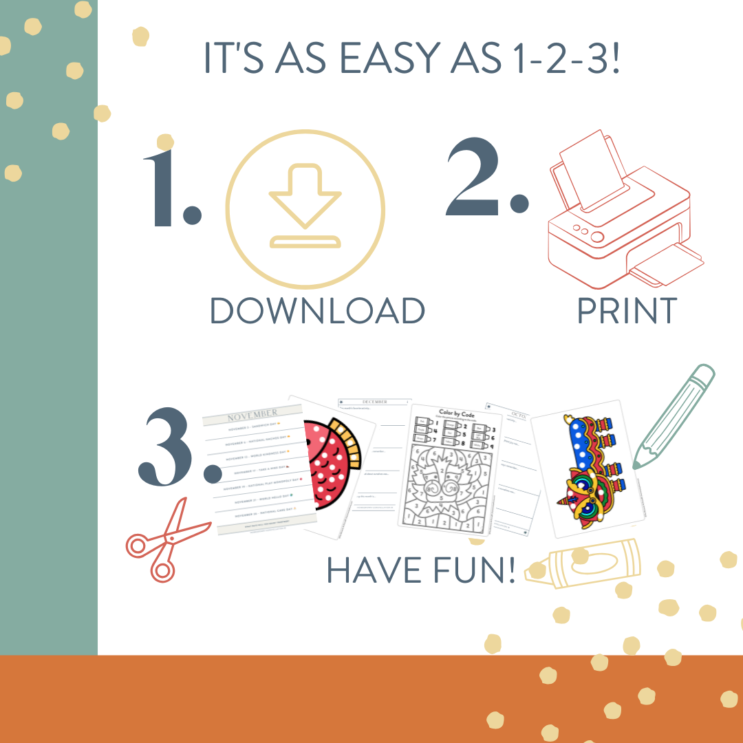 🎉 A Year of Family Fun: Activity Planner Kit  🎉