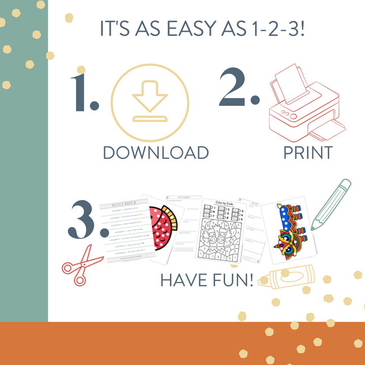 🎉 A Year of Family Fun: Activity Planner Kit  🎉