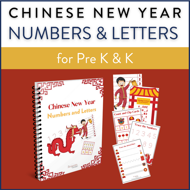 Chinese New Year Preschool Activity Pack