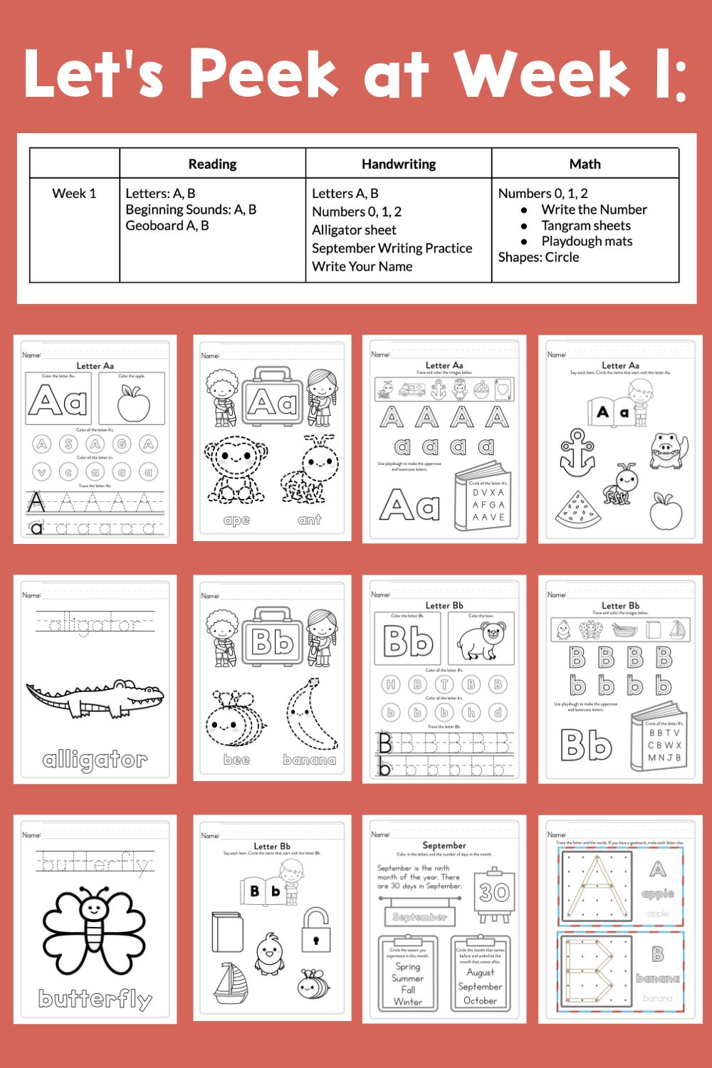 Kindergarten Curriculum