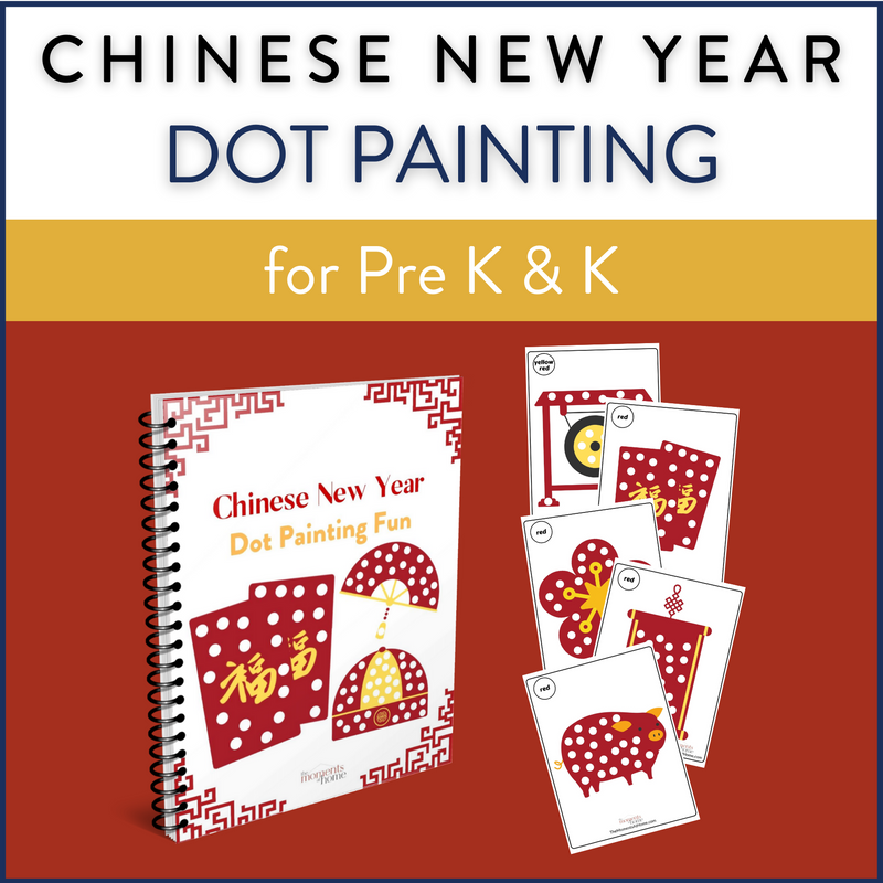 Dot Painting Chinese New Year Activity Pages