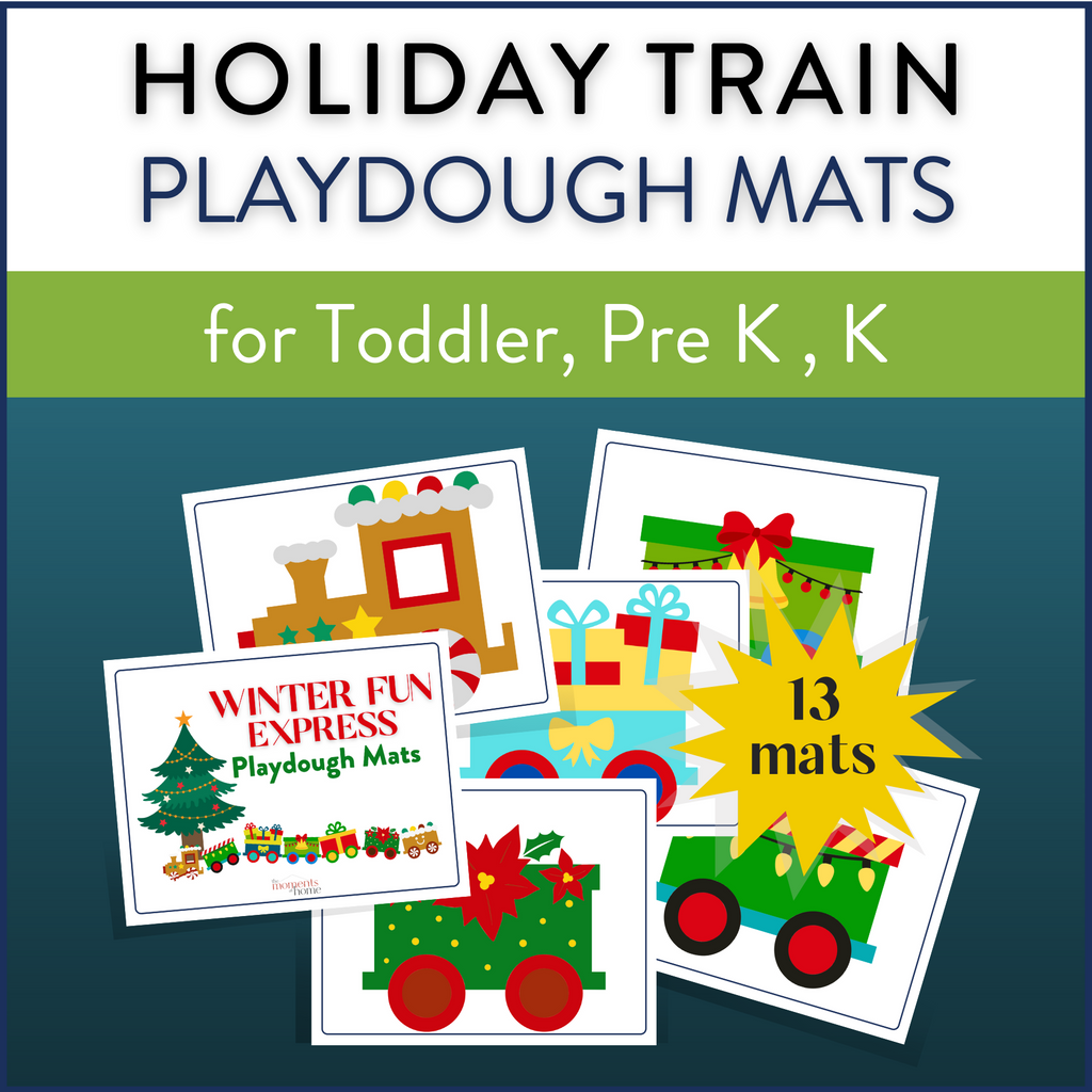 #MERRYMONDAY Play-doh Mats ~ Winter